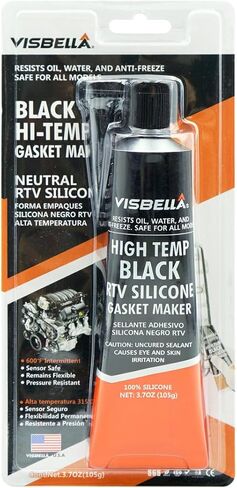 Red Gasket Maker High Temperature Sensor Safe Neutral RTV Silicone Sealant Non-Corrosive for Bonding Internal Combustion Engines, Steam Turbines, Automotive Engine Parts 3.7OZ in Saudi Arabia