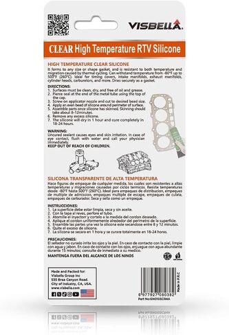 Red Gasket Maker High Temperature Sensor Safe Neutral RTV Silicone Sealant Non-Corrosive for Bonding Internal Combustion Engines, Steam Turbines, Automotive Engine Parts 3.7OZ in Saudi Arabia