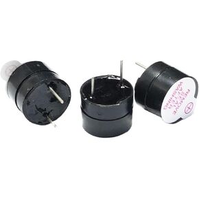 10pcs 3v Active Buzzer Magnetic Long Continous Beep Tone Alarm Ringer 12mm MINI Active Piezo Buzzers Fit for Computers Printers in Saudi Arabia