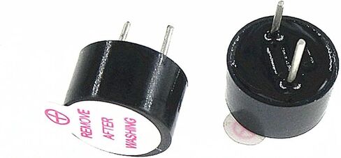 10pcs 3v Active Buzzer Magnetic Long Continous Beep Tone Alarm Ringer 12mm MINI Active Piezo Buzzers Fit for Computers Printers in Saudi Arabia