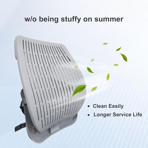 Elastic Memory Foam Seat Cushion for Truck Drivers, Semi Truck Pad & Back Support, Cooling Lumbar Pillow for Truck, Trailer, Van, RV - Pain Relief, TPE Material in Saudi Arabia