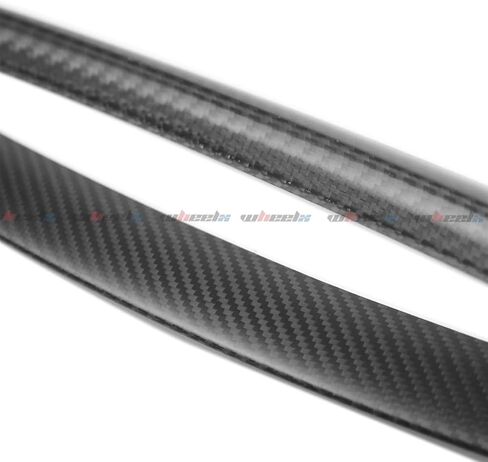 Real Carbon Fiber Rear Spoiler Compatible with 2020-2024 Tesla Model Y, P Style Duckbill Trunk Exterior High Kick Tail Deck Lid Splitter Wing Lip (Glossy) in Saudi Arabia