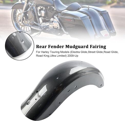 Areyourshop الخلفي Fender Mudguard Fairing for Harley Touring Electra Street Road Glide 2009-2024 (Electra Glide ، Greet Glide ، Road Glide ، Road King ، Ultra Limited) in Kuwait