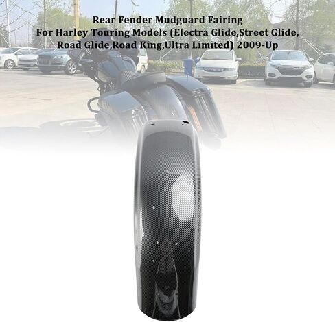 Areyourshop الخلفي Fender Mudguard Fairing for Harley Touring Electra Street Road Glide 2009-2024 (Electra Glide ، Greet Glide ، Road Glide ، Road King ، Ultra Limited) in Kuwait
