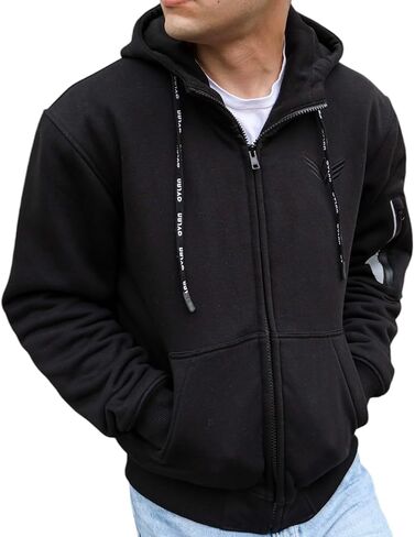 Men's Armored Motorcycle Protective Hoodie – Fully Lined Aramid with CE Approved Removable Armor, Waterproof Pockets, in Saudi Arabia