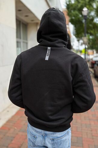Men's Armored Motorcycle Protective Hoodie – Fully Lined Aramid with CE Approved Removable Armor, Waterproof Pockets, in Saudi Arabia