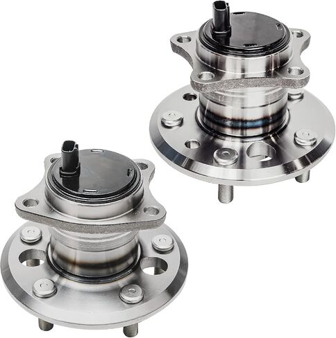 Detroit Axle - 2 Rear Wheel Bearing Hubs for Toyota Camry Highlander Avalon Solara, Lexus ES300 ES330 ES350, Replacement Wheel Bearing Hubs Assembly Set, Pair Hubs in Saudi Arabia