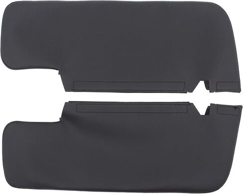 Motoku Pair Cover Black Sun Bisor for Ford Mustang 2005-2011 Vinyl Vinyl Sunvisor التي تغطي سائقًا يسارًا وجانب الراكب الأيمن in Saudi Arabia