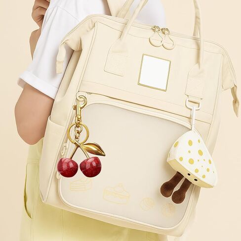 Cherry Bag Charm purse charms Keychain- car cherry accessories keychian gifts for women in Saudi Arabia