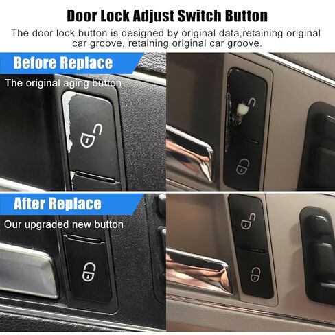 Door Lock Button for Mercedes Benz Door Lock Switch Unlock Button for B W246, C-Class W204, E-Class W212, CLA W117, GLK X204, GL X166, CLS, 2017-2019 GLS Class W166 in Kuwait