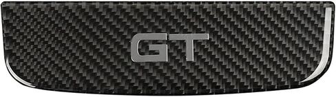 for Ford Mustang GT 2015-2021 Accessories Carbon Fiber Style Interior Car Storage Box Trim Cover Trim Sticker(Style A(Red)) in Saudi Arabia