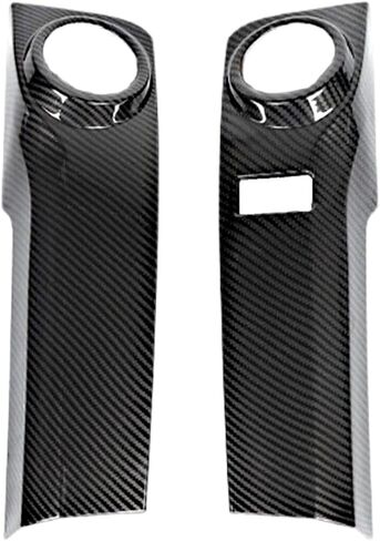 Carbon Fiber Center Console Air Conditioning Switch Panel Decoration Cover Trim for Toyota 4Runner 2010-2019 Interior Accessory in Saudi Arabia
