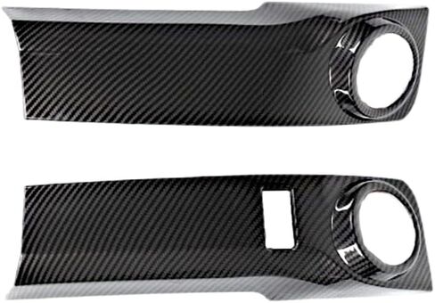 Carbon Fiber Center Console Air Conditioning Switch Panel Decoration Cover Trim for Toyota 4Runner 2010-2019 Interior Accessory in Saudi Arabia