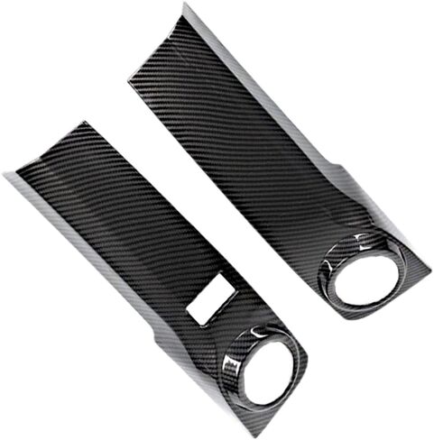 Carbon Fiber Center Console Air Conditioning Switch Panel Decoration Cover Trim for Toyota 4Runner 2010-2019 Interior Accessory in Saudi Arabia