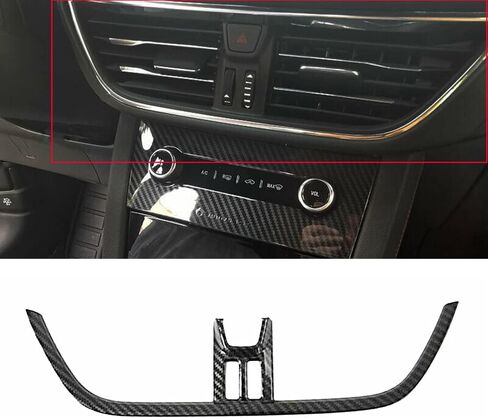 Car Air Outlet Vent Cover Trim Carbon Fiber Style for Ford Escape Kuga 2020-2021 in Saudi Arabia