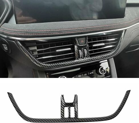Car Air Outlet Vent Cover Trim Carbon Fiber Style for Ford Escape Kuga 2020-2021 in Saudi Arabia