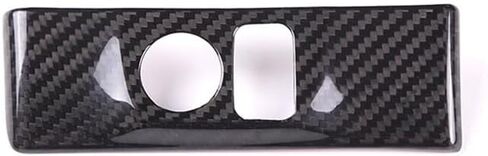 Car Headlight Adjustment Switch Trim Cover Carbon Fiber for Nissan GTR R35 2008-2016 Interior Accessories in Saudi Arabia