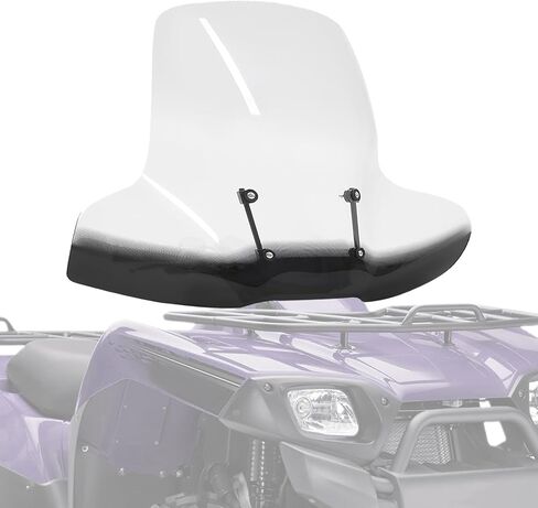 KUAFU ATV Windshields & Windscreens Universal Compatible with Polaris Arctic Cat Honda Yamaha Can-Am Kawasaki Harley Davidson Models in Saudi Arabia
