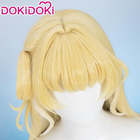 Kira Kira Phoebe Wig Game Wuthering Waves Phoebe 100 سم طويلة مجعد الأشقر لحزب Cosplay Party للنساء الرجال in Kuwait