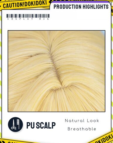 Kira Kira Phoebe Wig Game Wuthering Waves Phoebe 100 سم طويلة مجعد الأشقر لحزب Cosplay Party للنساء الرجال in Kuwait