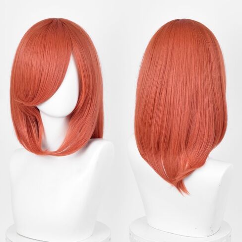 LABEAUTÉ Pastel Pink Unsex Cosplay Wig for Men Woman for Short Straight Cosplay Wig with Bangs for Anime Heat Resistant Hair for Party and Halloween Costume Christmas Synthetic Hair in Kuwait