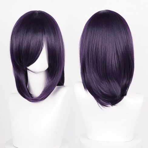LABEAUTÉ Pastel Pink Unsex Cosplay Wig for Men Woman for Short Straight Cosplay Wig with Bangs for Anime Heat Resistant Hair for Party and Halloween Costume Christmas Synthetic Hair in Kuwait