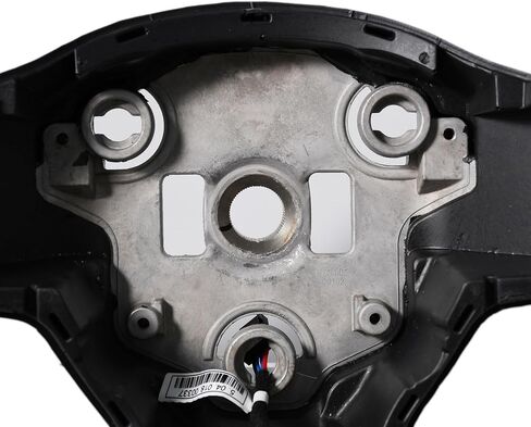 Carbon Trimed Nappa Leather Yoke Steering Wheel with Heating Function for Tesla Model 3 and Tesla Model Y Sporty Performance Upgrade White Modification interior Customization in Kuwait