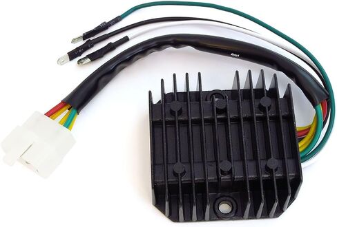 Combo Rectifier منظم - يناسب Honda CB350F CB400F CB500 CB550 CB750 1969-1978 - Works W/Lead Acid ، Gel + Lithium in Saudi Arabia