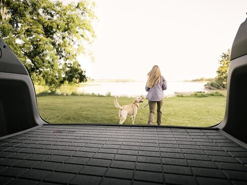 WeatherTech Cargo Trunk Liner for Toyota Sienna - Behind 2nd Row (401403) Black in Kuwait