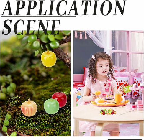 CHGCRAFT 60Pcs 4 Styles Foam Fruit Artificial Mini Apple, Fake Apple for Home Kitchen Photography Party Decoration, 19-21mm in Saudi Arabia