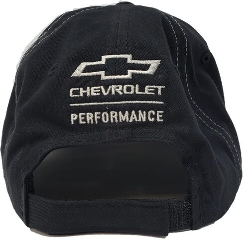 Chevrolet Bowtie Baseball Cap for Men - Black Chevy Logo Automotive Racing Hat in Saudi Arabia