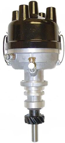 قطع الغيار البديلة لـ Auto Moto Truck Truct OEM لنوبات Ford Tractor 600 601 800 800 900 2000 4000 4 Cyl Distributor FDN12127A Mod-JZ985-3276 ، Black in Saudi Arabia