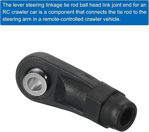 MECCANIXITY M4xL25mm Lever Steering Linkage Tie Rod Ball Head Link Joint End for RC Crawler Car Pack of 10 in Saudi Arabia