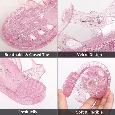 صندل الهلام للبنات الصياد المصارع مياه الشاطئ اللامع اللامع الصنادل المسطحة المغلقة in Kuwait