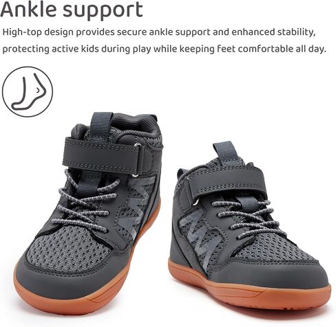 Watelves Toddler Little Kids Wide Barefoot Sneaker Girls Boys Treptable Top Top Top Admable Strap Walking Shoes Lightweight Sport Drop Zero Drop in Saudi Arabia