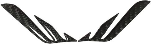 Real Carbon Fiber Exterior Front Logo Decorative Cover for Genesis GV70 2022 in Saudi Arabia
