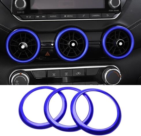 Car Ac Air Outlet Coverning Cover Cover Cover Decoration لـ Nissan Sentra 2024 2023 2022 2021 2020 in Saudi Arabia