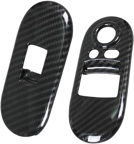 تغطية لوحة مفتاح التحكم في ألياف ألياف الكربون من أجل BMW لـ MINI لـ Cooper F56 F56 2014 2015 2017 2017 2018 in Saudi Arabia
