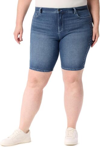 Gloria Vanderbilt Women's Amanda Bermuda High Rise Short Plus in Saudi Arabia