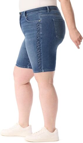 Gloria Vanderbilt Women's Amanda Bermuda High Rise Short Plus in Saudi Arabia