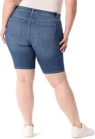 Gloria Vanderbilt Women's Amanda Bermuda High Rise Short Plus in Saudi Arabia