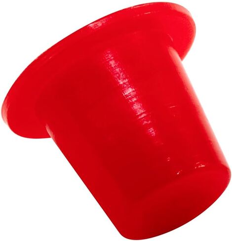 سلسلة Caplugs T-501 T - غطاء وسدادة بلاستيكية مدببة، 10 عبوات، أحمر LD-PE، غطاء OD 3.245 بوصة × معرف التوصيل 3.457 بوصة، إغلاقات واقية، موانع تسرب الغبار والرطوبة، مواصفات MIL، تركيبات SAE، هيدروليكية (99394335) in Saudi Arabia