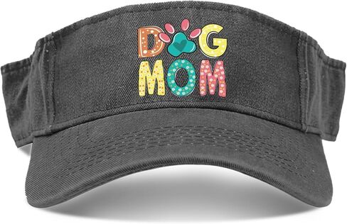 Best Dog Mom Ever Hat Washed Distressed Sun Visor for Men in Saudi Arabia