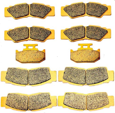 MC Brake Pads for Yamaha YXZ1000R YXZ 1000 R SE SS 2016 2017 2018 2019 2020 2021 2022 2023 2024 FA676 FA677 FA497 Parking Brakes Front Rear Copper Sintered MC676F677R in Saudi Arabia