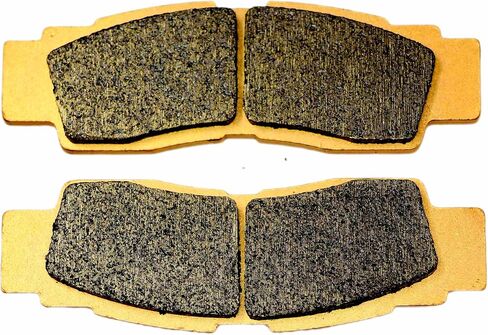 MC Brake Pads for Yamaha YXZ1000R YXZ 1000 R SE SS 2016 2017 2018 2019 2020 2021 2022 2023 2024 FA676 FA677 FA497 Parking Brakes Front Rear Copper Sintered MC676F677R in Saudi Arabia