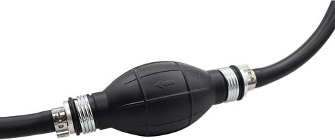 5/16 Marine 8MM Universal Rubber Pump Hose Assembly 8MM Fuel Line with Primer Bulb Compatible with Marine Outboard Boat Motor RVs in Saudi Arabia