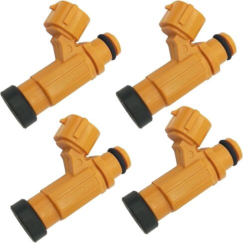 15710-17G00 4pcs Fuel Injectors 4 Holes Replacement for Suzuki GSX-R600 GSX-R750 2004-2005 1571017G00 in Saudi Arabia