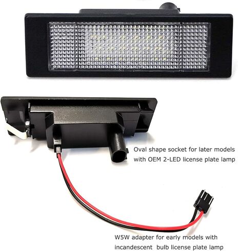 IJDMToy OEM-FIT 3W Full LED LED LED LIGHT KIT متوافقة مع Mini Cooper R55 R60 R61 (2007-11 Clubman ، 2011-16 Countryman ، 2013-16 Paceman) ، مدعوم من 18-SM Xenon White Diodes Diodes in Saudi Arabia