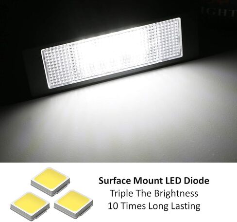 IJDMToy OEM-FIT 3W Full LED LED LED LIGHT KIT متوافقة مع Mini Cooper R55 R60 R61 (2007-11 Clubman ، 2011-16 Countryman ، 2013-16 Paceman) ، مدعوم من 18-SM Xenon White Diodes Diodes in Saudi Arabia