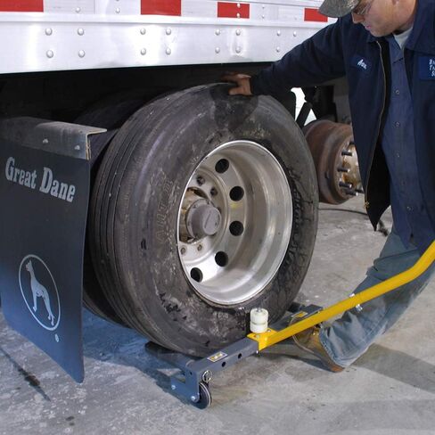 Rolling Wheel Dolly for Changing Car, Truck, Skid Steer, ATV, and Trailer Tires, Tire Lift for Large and Small Vehicles, 3 Roller Positions, 485 Pound Capacity in Saudi Arabia